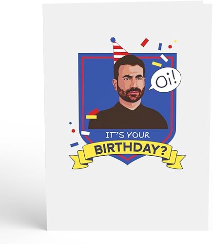 Miniatura 3 de Lovepop Tarjeta desplegable de feliz cumpleaños para ella y él, tarjetas de felicitación 3D de Ted Lasso para adultos, hombres, mujeres, Oi! It's