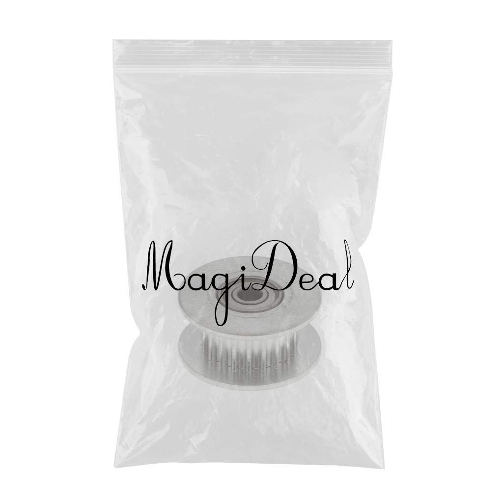 20 Teeth 3D Printer Parts Bore 5mm Width Belt 6mm Synchronous Gear Wheel With Screw Collectibles-image-19