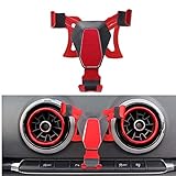 audi handyhalterung a1 Einfache Installation: Es ist nicht notwendig, den gesamten Luftventilator herauszunehmen, sanft die Entlüftungsseite zur Seite zu bewegen, bis sie ein wenig herauskommt, dann setzen Sie die Halterung zwischen die Lüftungsschlitze und drücken Sie sie zurück. Sehr einfach zu installieren und zu entfernen.