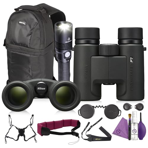 Binoculares Nikon PROSTAFF P7 10x30 Compacto Impermeable miniatura 1