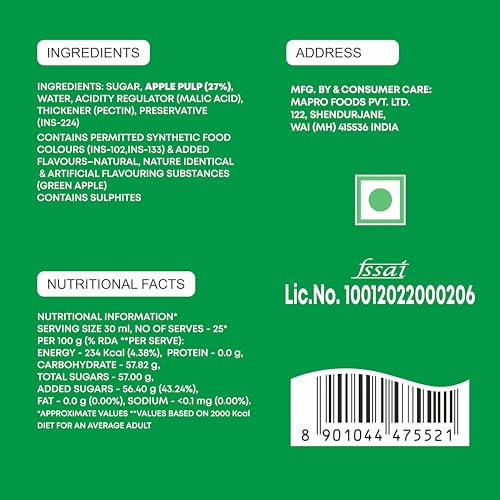 Image of Mapro Green Apple Crush, 750ml