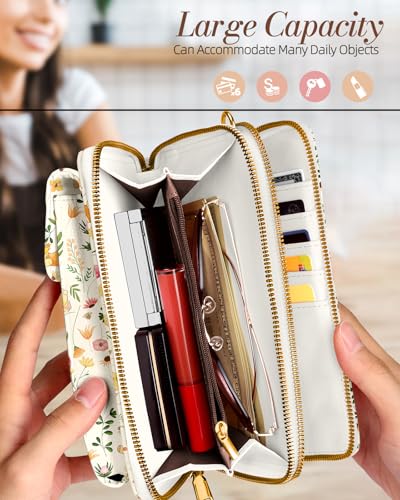 Image of Miss Adola Zipper Cell Phone Crossbody Bag for Women