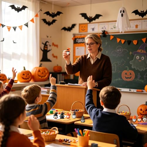 Calendario de cuenta atrás Halloween para niños y adultos en el hogar 2