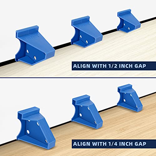 image for Tanzfrosch Upgraded 40 Pack Flooring Spacers Laminate Flooring Install