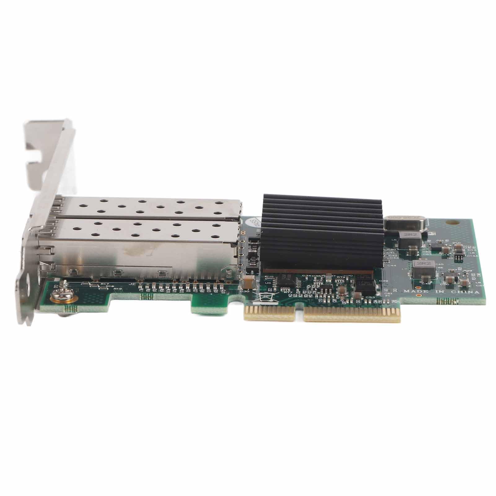 Scheda PCI-E Gigabit con Doppie Porte per 82576EB - Adattatore di Rete Veloce Adatto per PC e Server - Dissipatore di Calore in Metallo