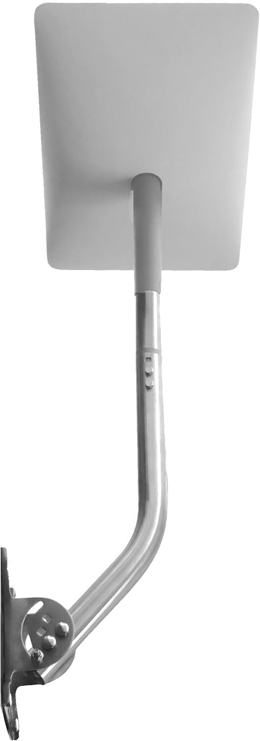 Proxicast Aluminum Mount for Starlink V2 Antennas - Adjustable Pivot Bracket & Mast (1.5" x 36" Pole) - Includes Stainless Steel Coupler for Starlink Gen2 Motorized Rectangular Satellite Dish