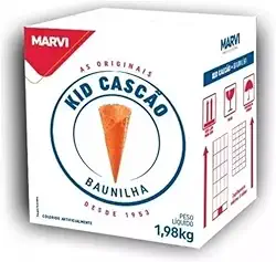 Cone Cascão De Sorvete Kid Cascão Caixa C/2 Kg