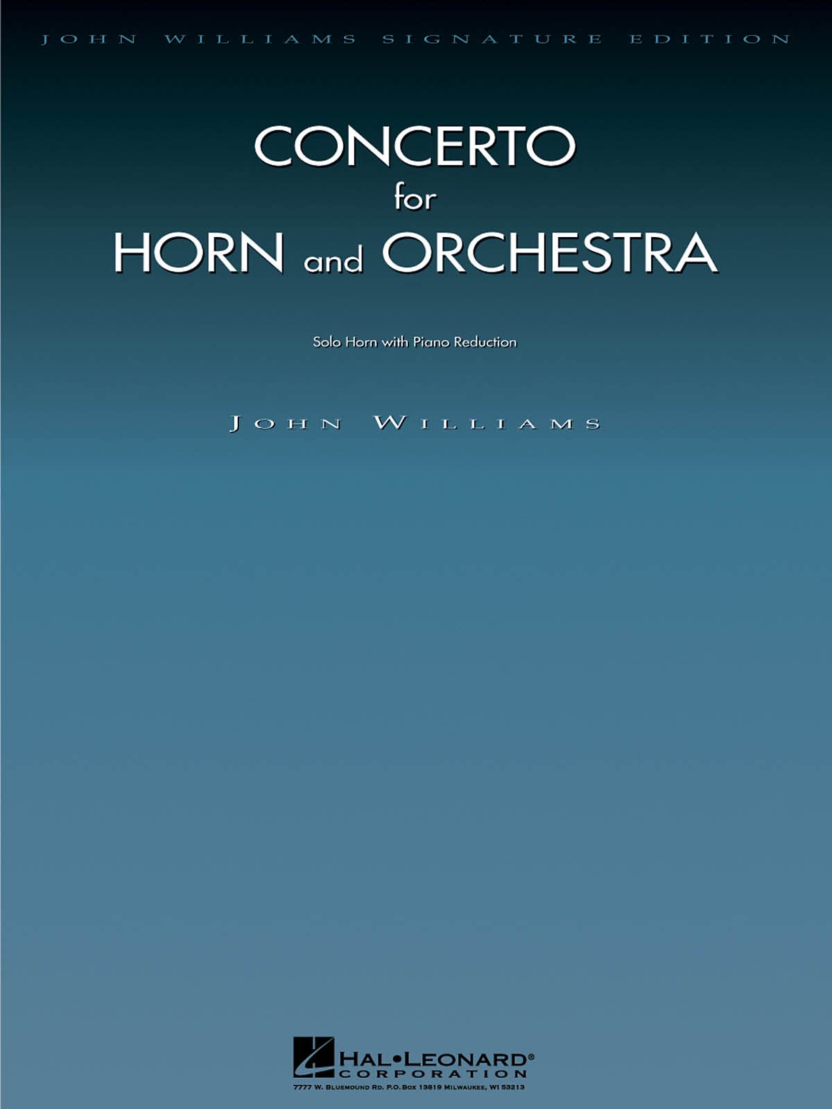 Concerto for Horn and Orchestra: Horn with Piano Reduction