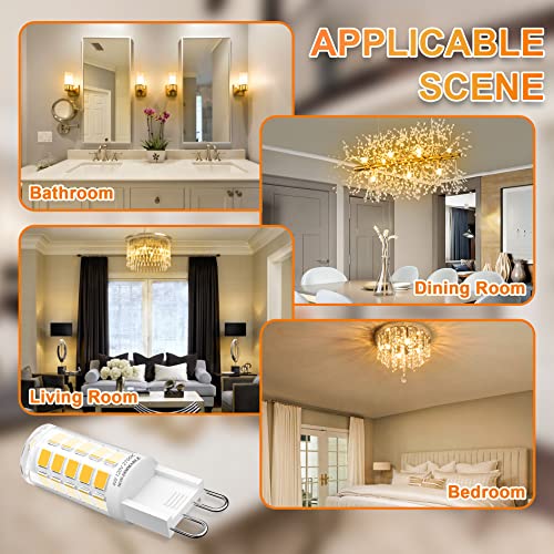 Sailstar 6Pack A15 Led Bulb Warm White 2700K & 8Pack Non-Dimmable G9 Warm White 2700K #TOP7