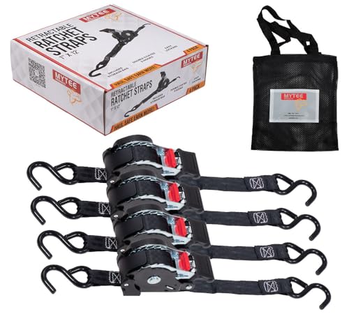 Mytee Products 4 Auto Retract NO-RATCHETING Ratchet...