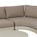 OUTLIV. Santa Barbara Ecklounge Aluminium Braun