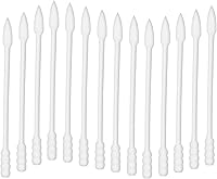 Vista 9 de Hisopos de algodón de punta de precisión para maquillaje, 800 hisopos de algodón de doble punta con barra de papel, 4 paquetes, 200 piezas, 1