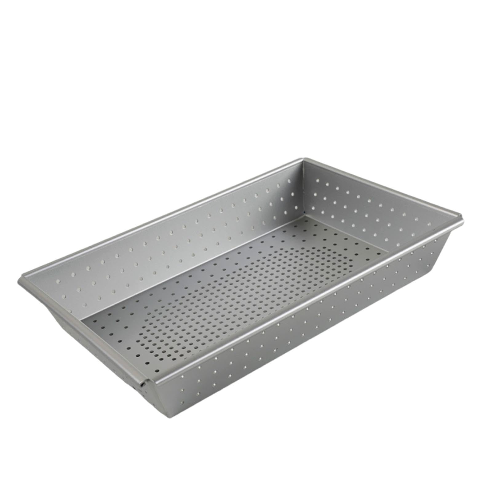 Plateau à pizza en alliage d'aluminium robuste pour restaurant 11x7 pouces