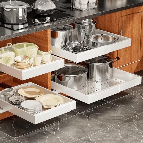 4Pack Expandable Pull Out Cabinet Organizer 21