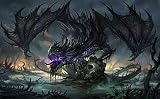 Classic Wooden Puzzle 1000 Pieces Huge Black Dragon On The Skull Picture Photo Home Decor