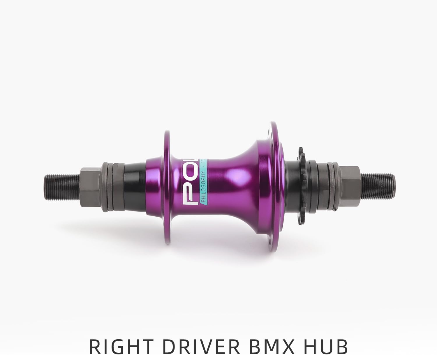 BMX Front & Rear Hub Set 9T Cassette Hub Loud 120-Click Engagement 110mm Spacing M14 Axle RHD LHD Street BMX Bike Parts