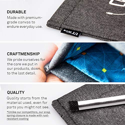 Ut Wire Pocket Earbud Earphone Case Pouch Bag Organizer, Orange #TOP3