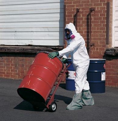 DuPont Personal Protection TY122SWHMD00 Medium White Safespec Tyvek Flash Spun Poly