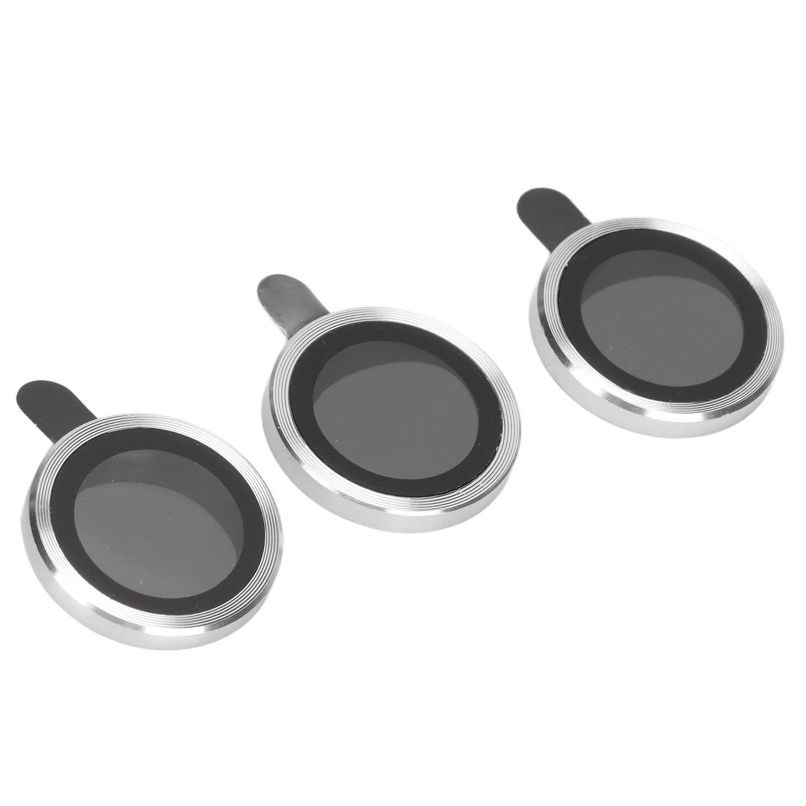 Phone Lens Protective Film, Camera Lens Protector, Wide Applicability, Stronger for 13 Pro Phone (Silver)