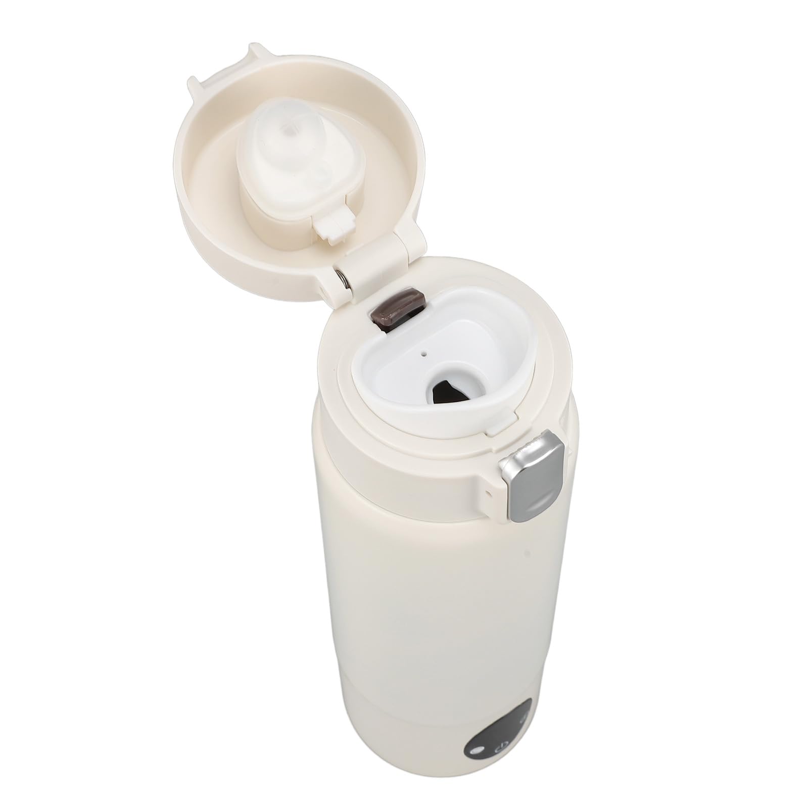 300ml Baby Bottle Warmer for Breastmilk, Portable Bottle Warmer, Water & Formula, 37°C to 50°C Adjustable Portable Milk Warmer for Travel, Fast Heating Cordless Milk Warmer