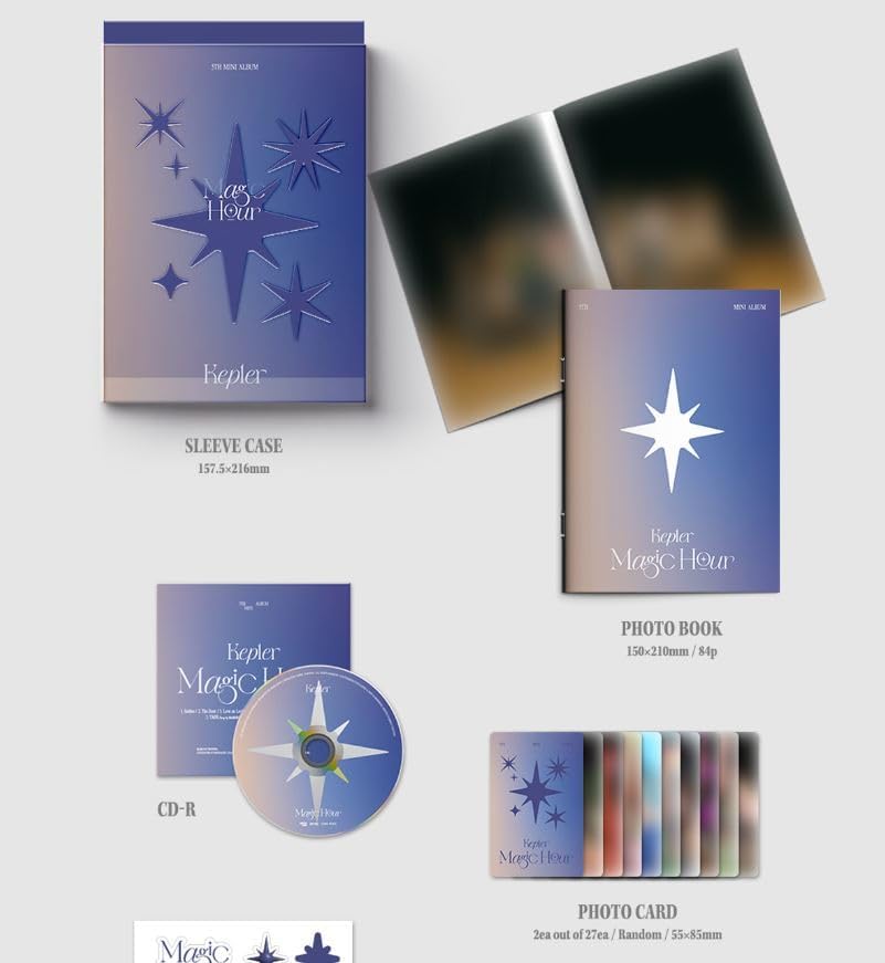 Miniatura 6 de Kep1er Magic Hour 5 mini álbum (iluminado)