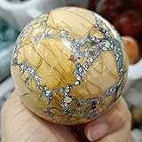 LABDIP décoration de la Chambre Magie Naturelle Petite guêpe Naturelle Boule de Pierre minerai de Cristal décoration de la Maison Artisanat Cadeau Reiki (Size : 45-50mm)