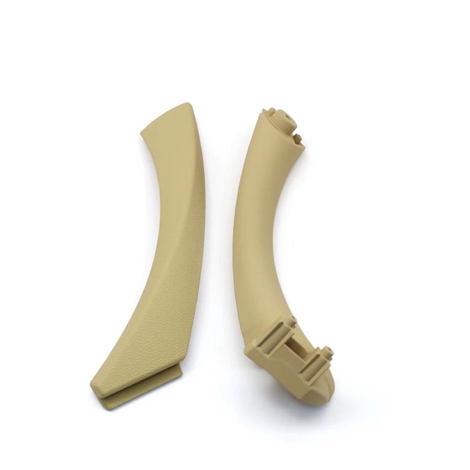 ZAPORA Left Right Car Interior Door Inside Handle with Handle Cover Trim Replacement for BMW 3 Series for Coupe E92 2006-2010 Handle Cover(Beige Left)