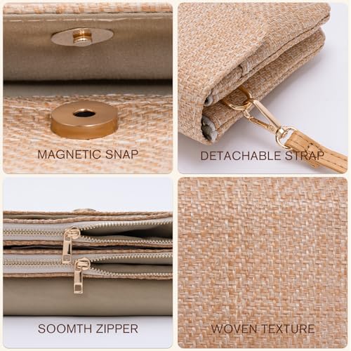 Image of Small Crossbody Bags for Women,Vegan Leather Cell Phone Purse with Adjustable Shoulder Strap for Travel
