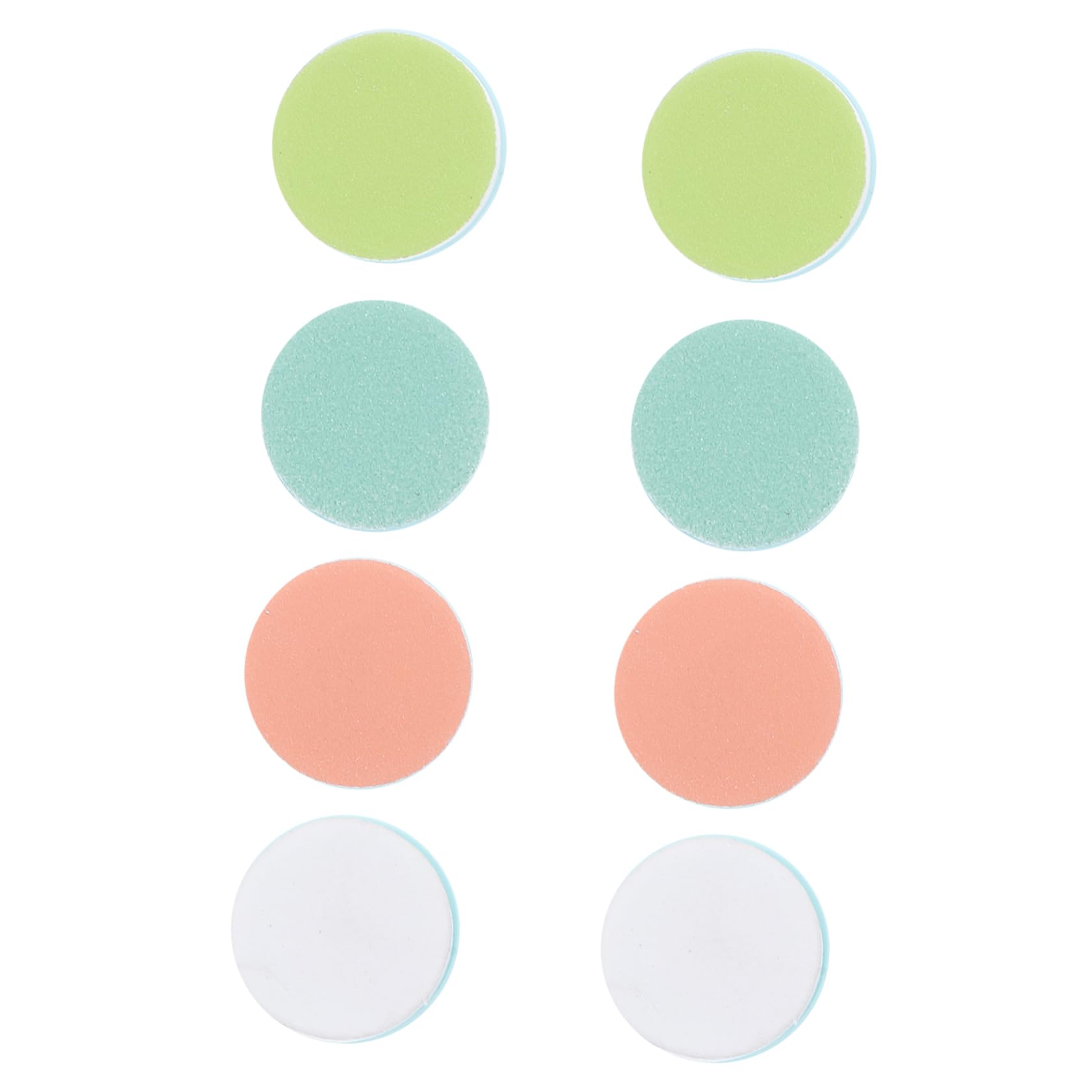 Vaguelly Infant Nail File Replacement Pads 8pcs Nail Trimmer Discs Ergonomic Design Random Color