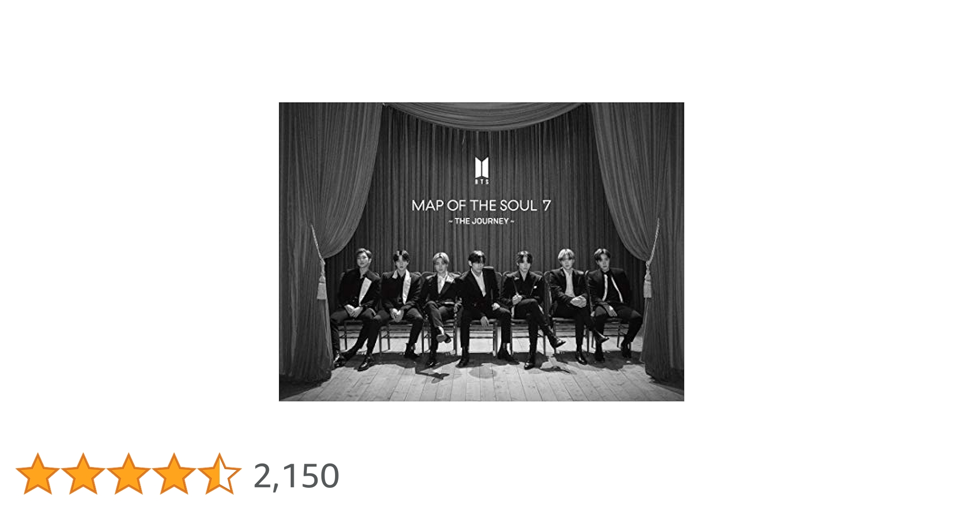 #BTS の #MAPOFTHESOUL7 の #初回限定盤A 71DeIXf67jL.jpg