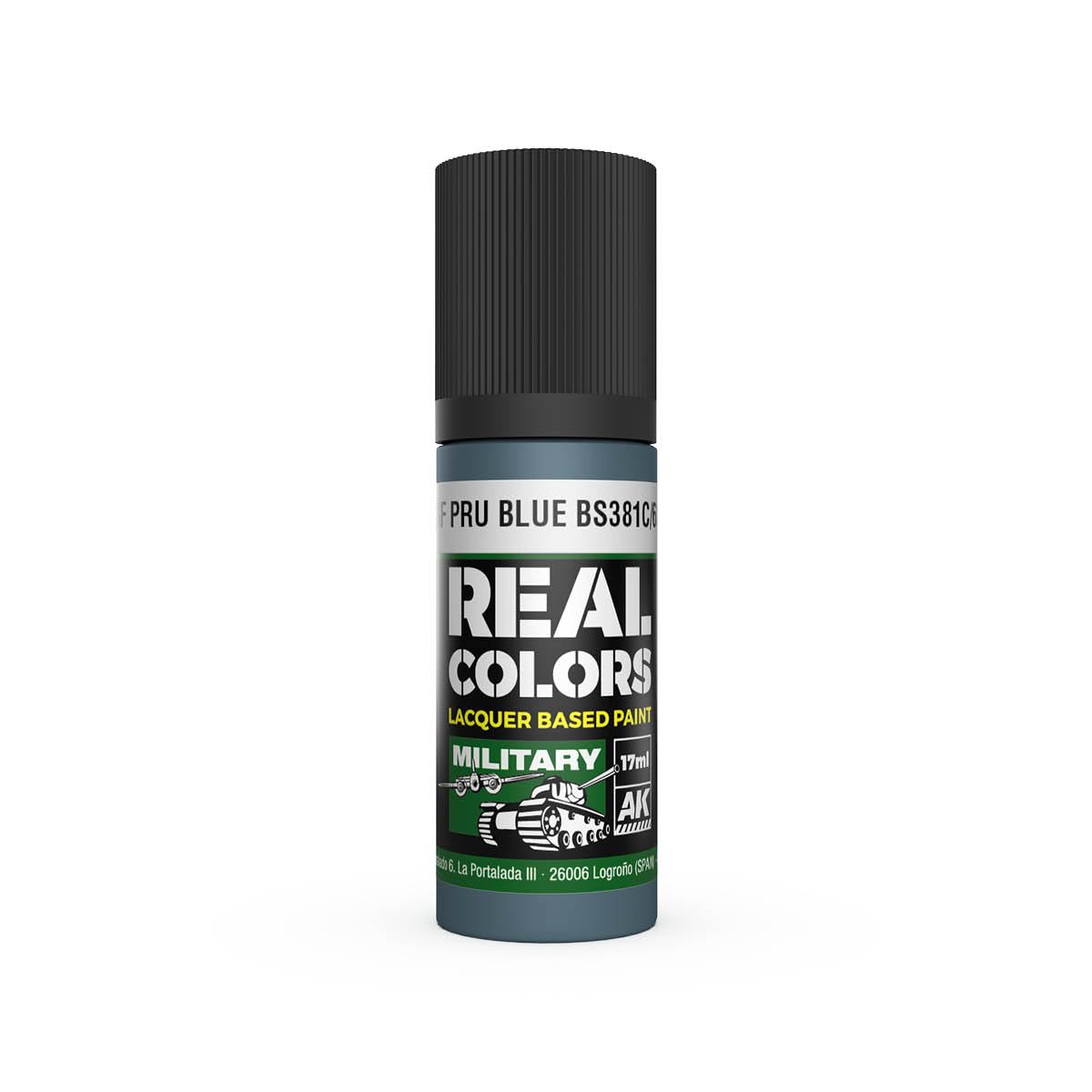 Ak Interactive Blue Ak Real Colors Rc971 Raf Pru Bs381c/636 (17Ml) (Old Rc297)