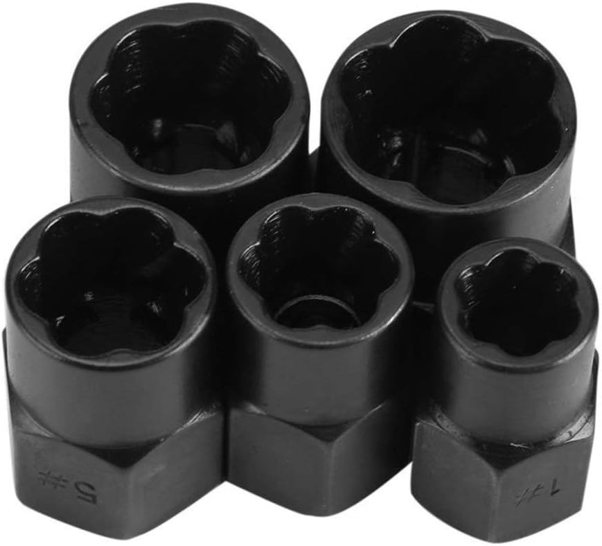 Universal Tools 10 Damaged Nut Screw r Extractor Removal Set Threading Tools Kits