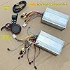 INXING Brushless Motor Controller with tf-100 Thumb Throttle Waterproof LCD Display Panel, Jingbo 60v45a Electric Scooter Controller Kit for Electric Bicycle Scooter (JB60v45a-AB+tf-100) #1