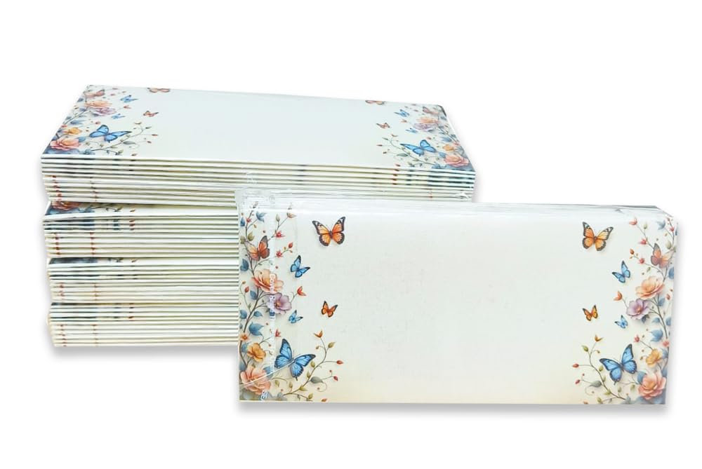 Mehta Envelope Mfg Co. Shagun Lifafa/Money Gift Envelope Digital Print in Pearl Finish 200 GSM Thick Paper Size : 18.41 x 8.25 cm (7.25 x 3.25 Inches) Pack of 10 SKU ME-01050 3