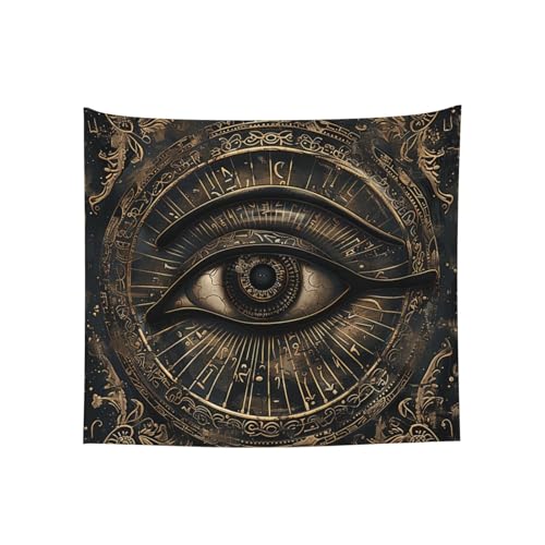 Tenture égyptienne antique grand format pour chambre et dortoir