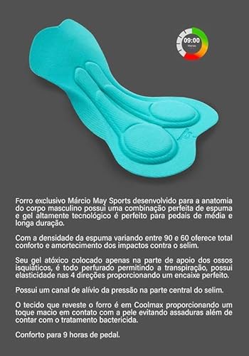 Bretelle Masculino Marcio May Moove Preto/Logo Transparente