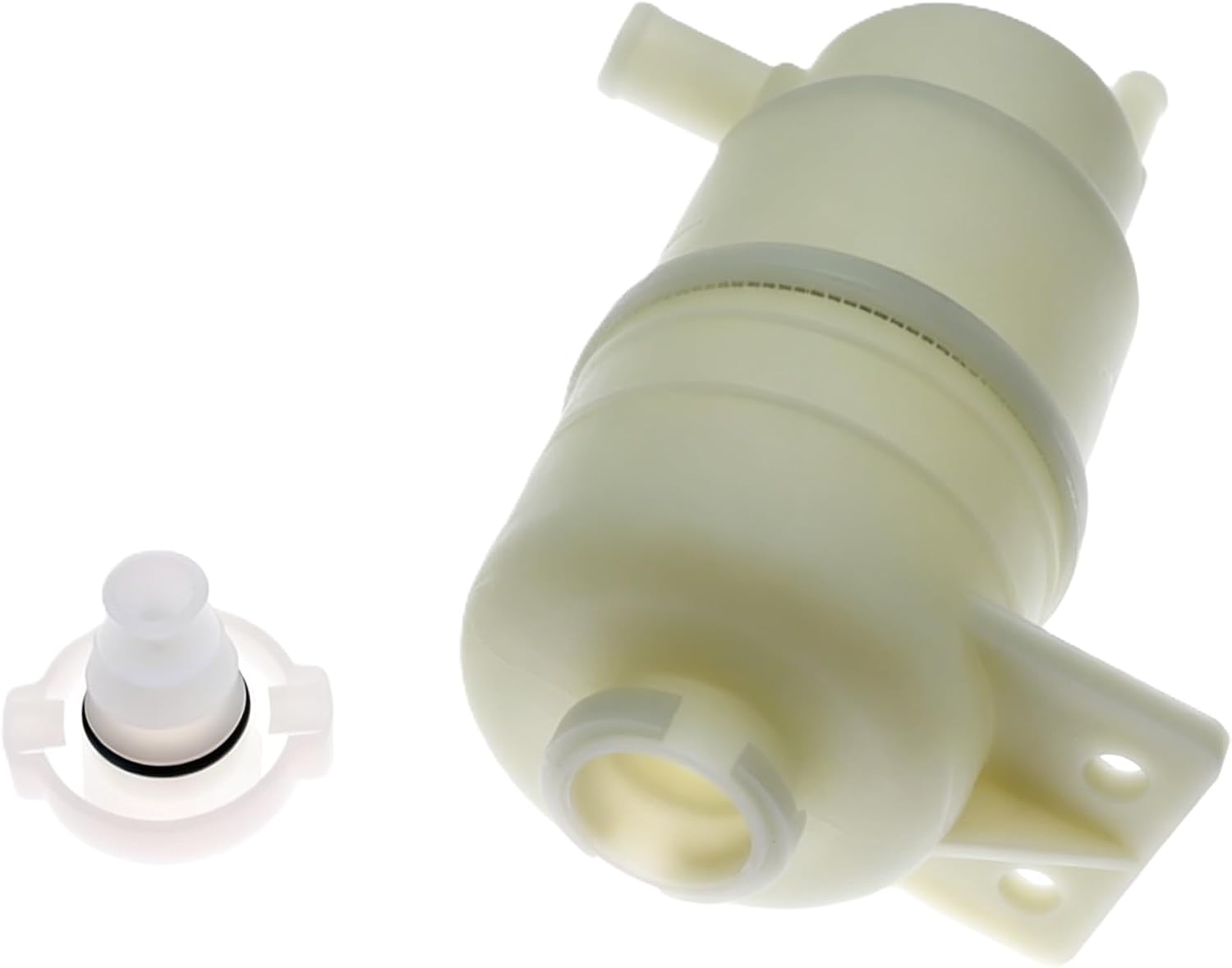 Power Steering Reservoir with Cap Compatible with Mitsubishi Pajero V73 Montero L200 Triton Fluid Tank Replacement Assembly MR995028 4455A498 MR961246