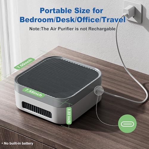 TDBYWAE Air Purifier for Home