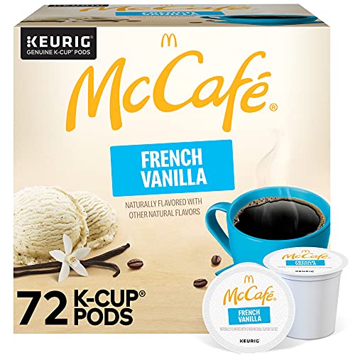Mccafe French Vanilla, Single Serve Coffee Keurig K-Cup Pods, Flavored Coffee, 72 Count #TOP3