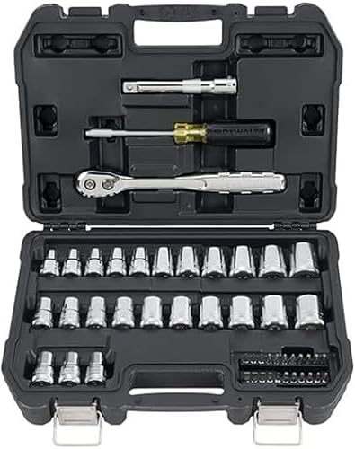 DEWALT Juego de herramientas mecánicas de 49 piezas de accionamiento de 1/2 pulgada (DWMT45049)