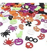 120 Pcs Halloween Stickers for Children,Sparkly Halloween Foam Stickers,Self-Adhesive Stickers fo...