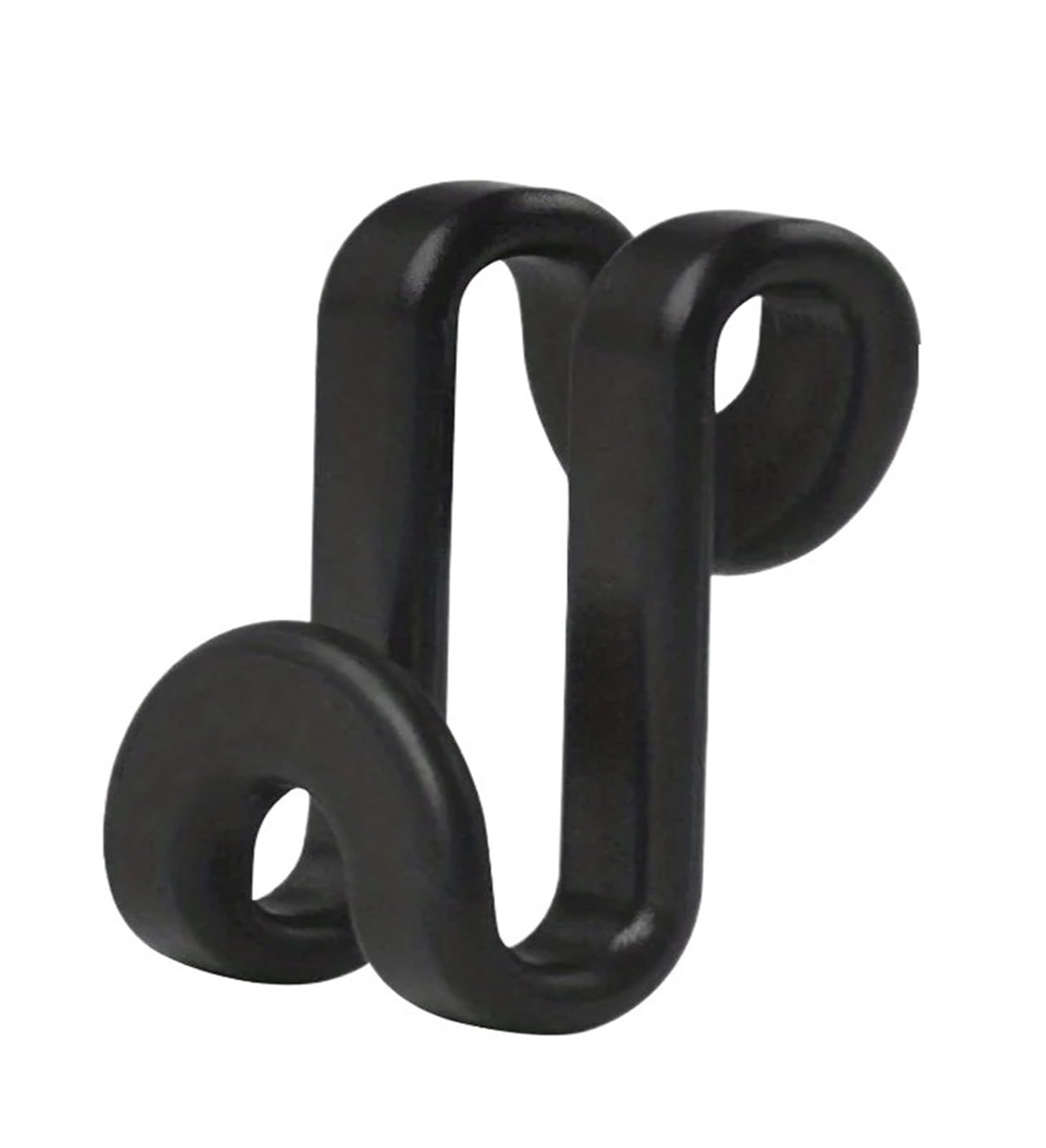 Hangers for Clothes Space Savers 150pcs Clothes Hanger Connector Hooks Extender Clips Closet Organizer For Shirt Rotatable Hangers(Black)