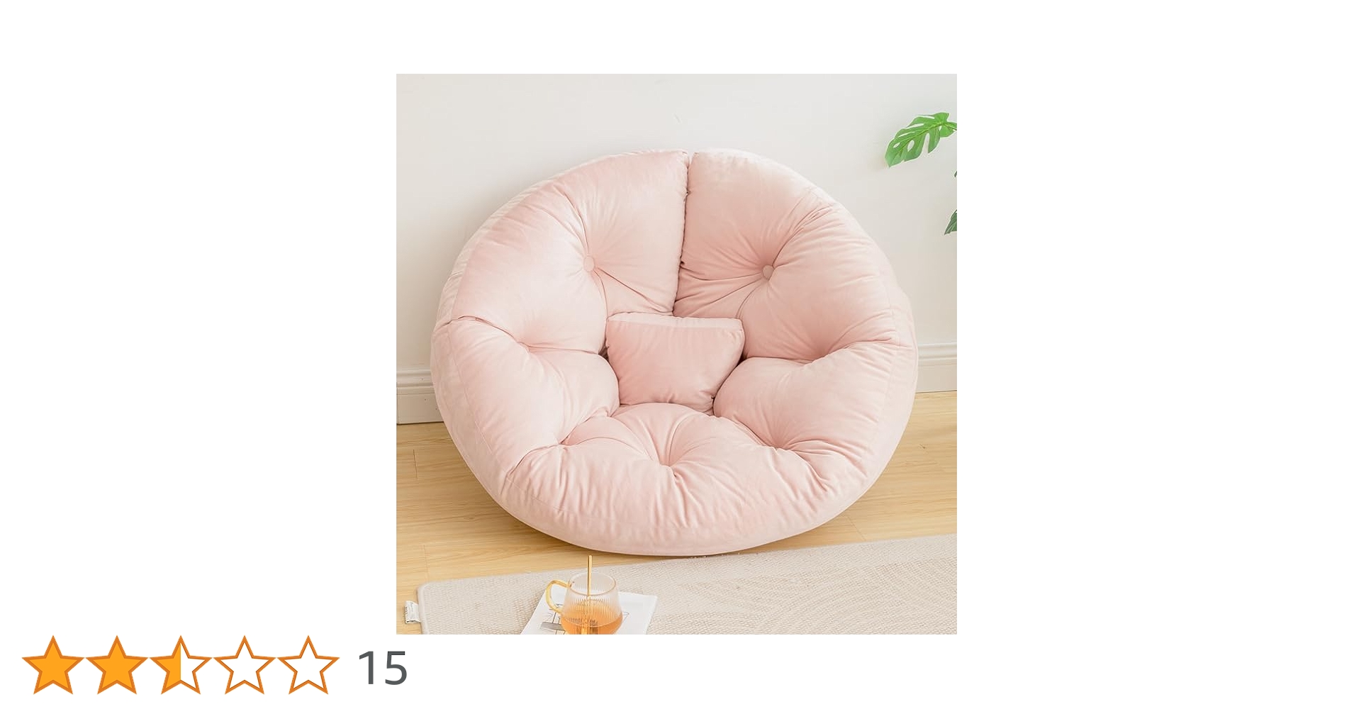 座椅子 リクライニング  折りたたみ　ピンク　ふわふわ　新品　コンパクト　匿名 HAGiHARA 座椅子 おしゃれ コンパクト ハイバック かわいい 姫系