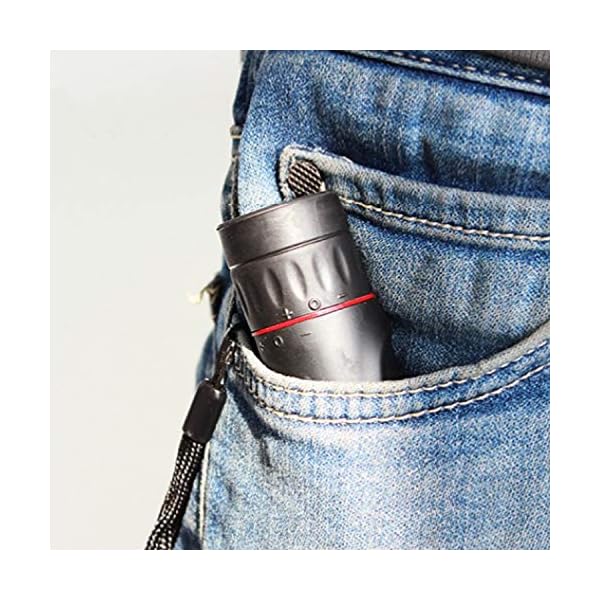 Demason Monokular Teleskope, 30x25 HD Optical Teleskope 8X Vergrößerung Handy Wasserdicht Fernglas Nachtsicht Fernrohr… – Bild 7