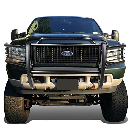 Image of DNA MOTORING GRILL-G-026-BK Front Bumper Brush Grille Guard,Black