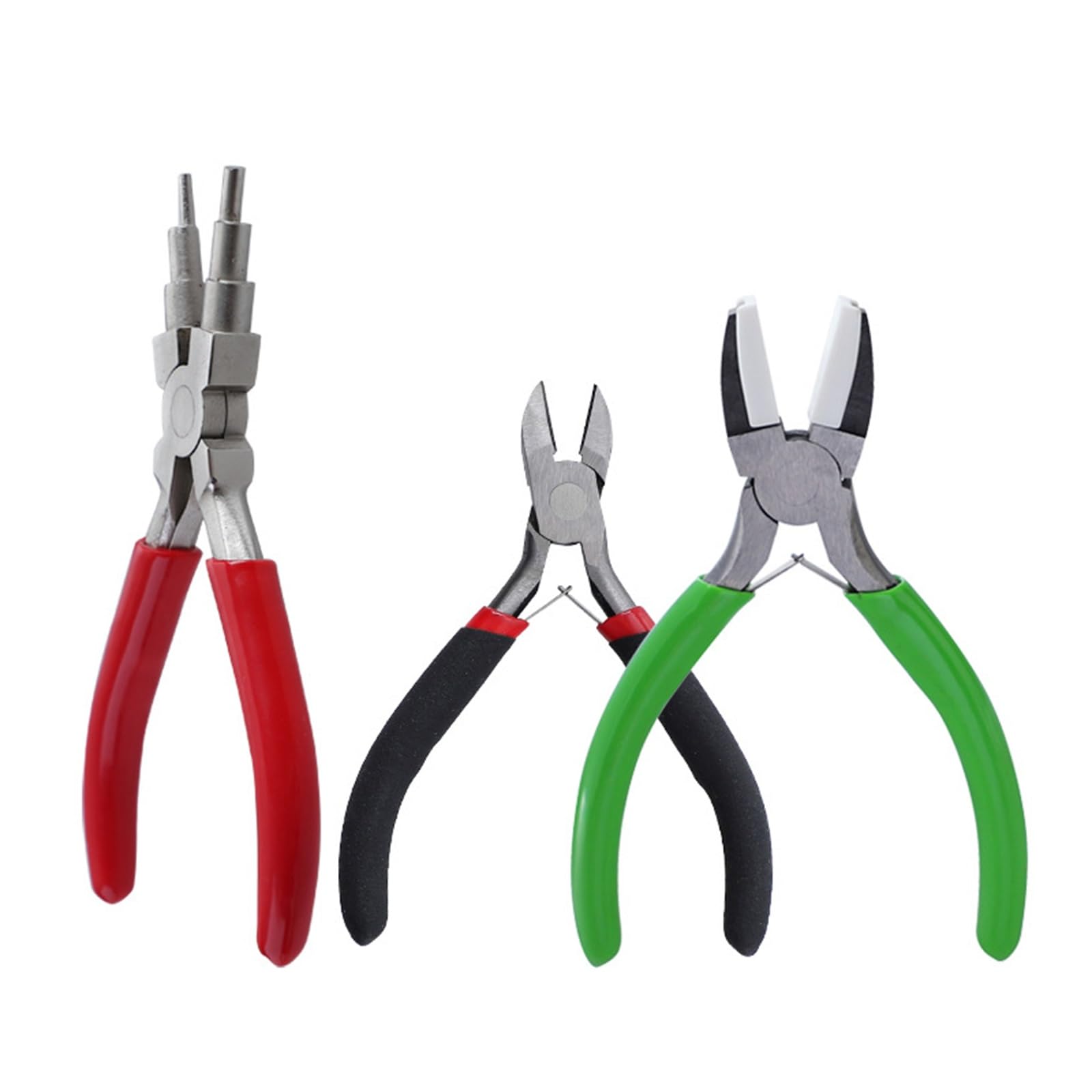 Jewelry Pliers Set,Hand Crimping Winding Tools,Supplies Repair/Cut Kits for Crafting Bracelet Beading DIY Craft Jewelry Making Supplies(B)