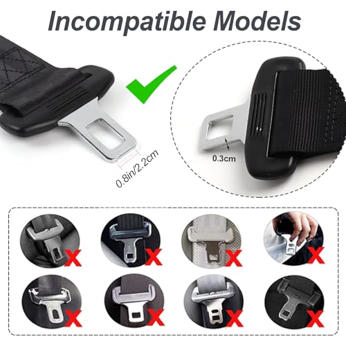 Zubehör für Autos Innenraum,Autoteile Ersatzteile Kompatibel mit 95% der Autos,23.5 cm/9.25 in Schwarzer