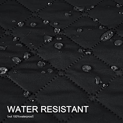 Taococo Sofa Cushion Cover Reversible Dog Bed Cover Water Resistant Pet Blanket For Couch Sofa Chaise Bed, Furniture Protector Sofa Chaise Slipcover For Pets Kids (Black, 42X68 Inches) #TOP1