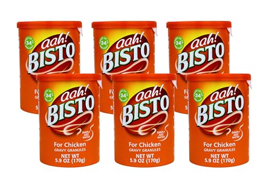 Bisto Chicken Gravy Granules 5.9 Ounce Canister (Pack of 6)