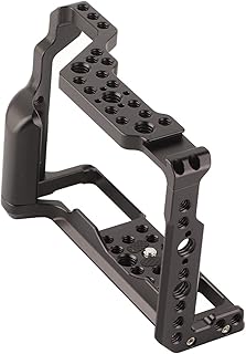 Camera Cage for Fuji XT2/XT3, CNC Precise Machining Vertical Shooting Photography SLRMirrorless Camera Stabilizer